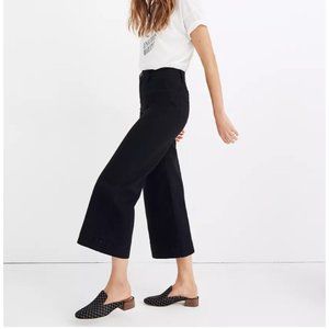 Madewell Petite Emmett Wide-Leg Crop Pants
